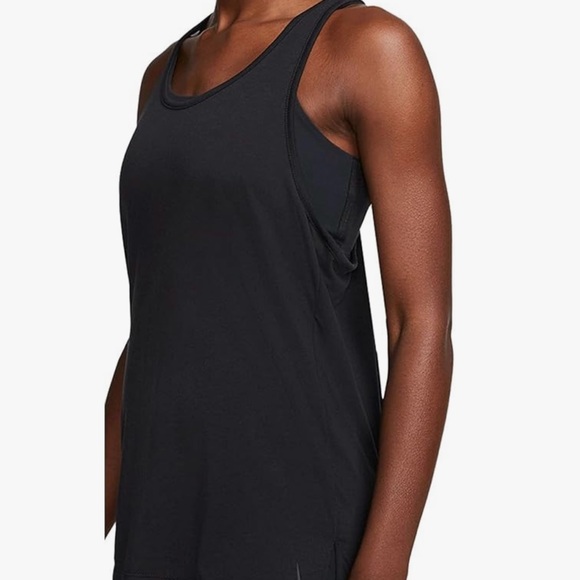 Nike Tops - Nike Yoga Women's Black Tank Top medium racerback